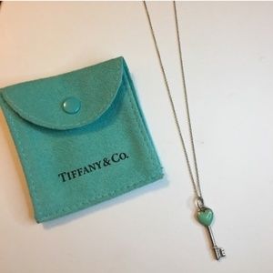tiffany And Co Heart Key Pendant